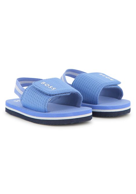 Sandali con logo HUGO BOSS KIDS | J52820N881